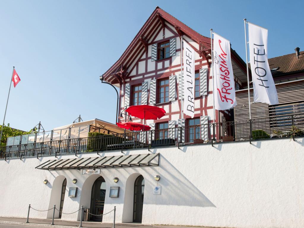 Hotel Brauerei Frohsinn Arbon Rum bild